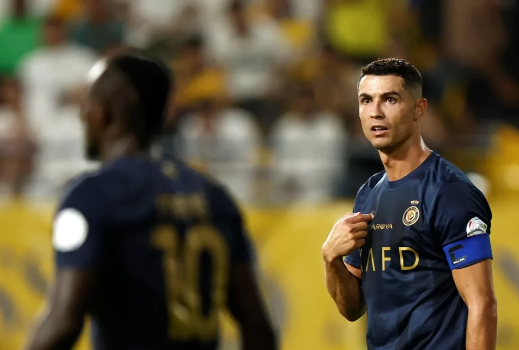 Cristiano Ronaldo scores a hat-trick in Saudi Arabia